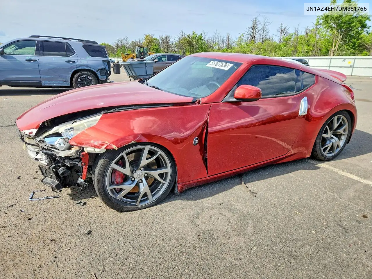 2013 Nissan 370Z Base VIN: JN1AZ4EH7DM381766 Lot: 55107336