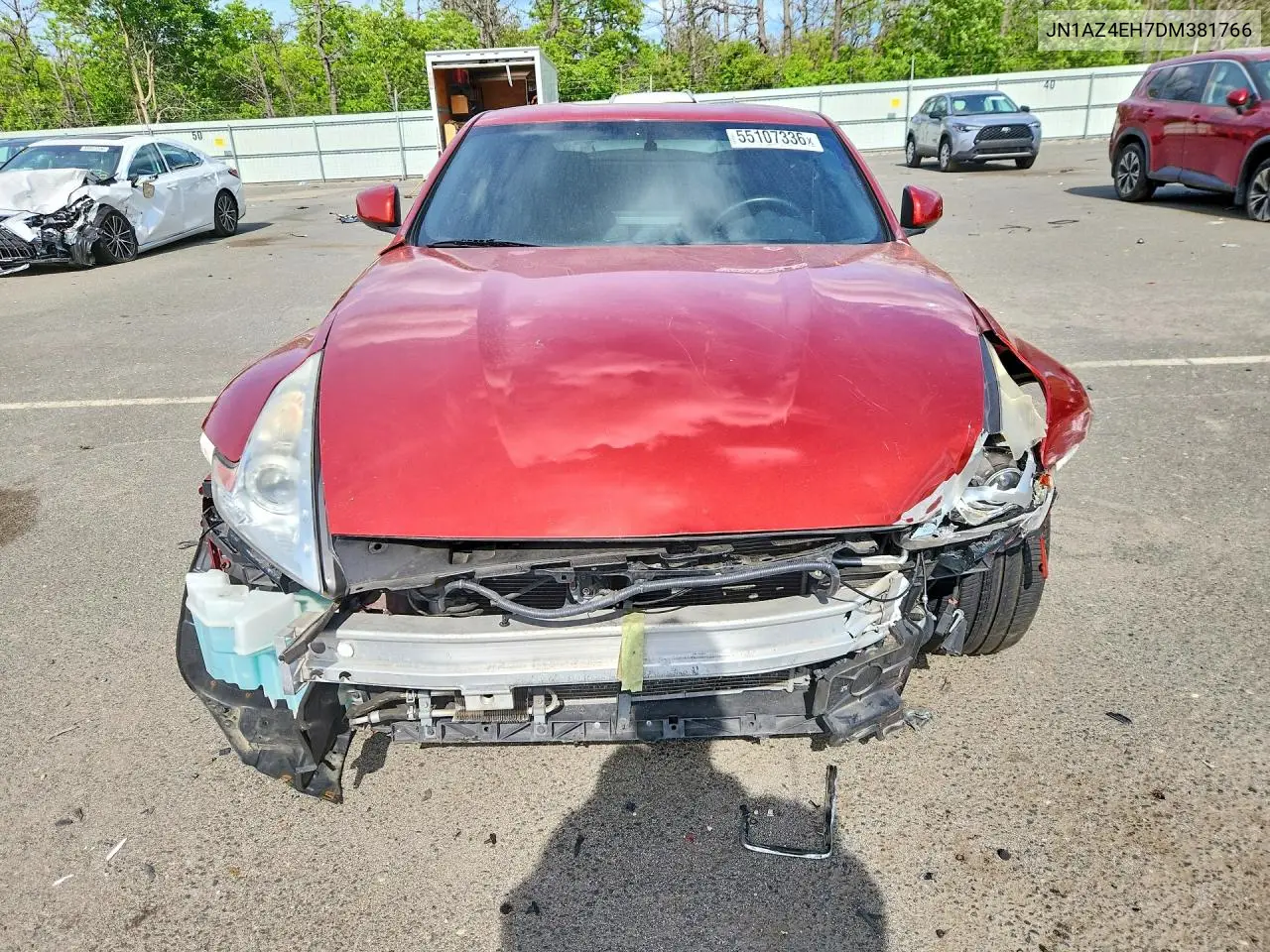 2013 Nissan 370Z Base VIN: JN1AZ4EH7DM381766 Lot: 55107336