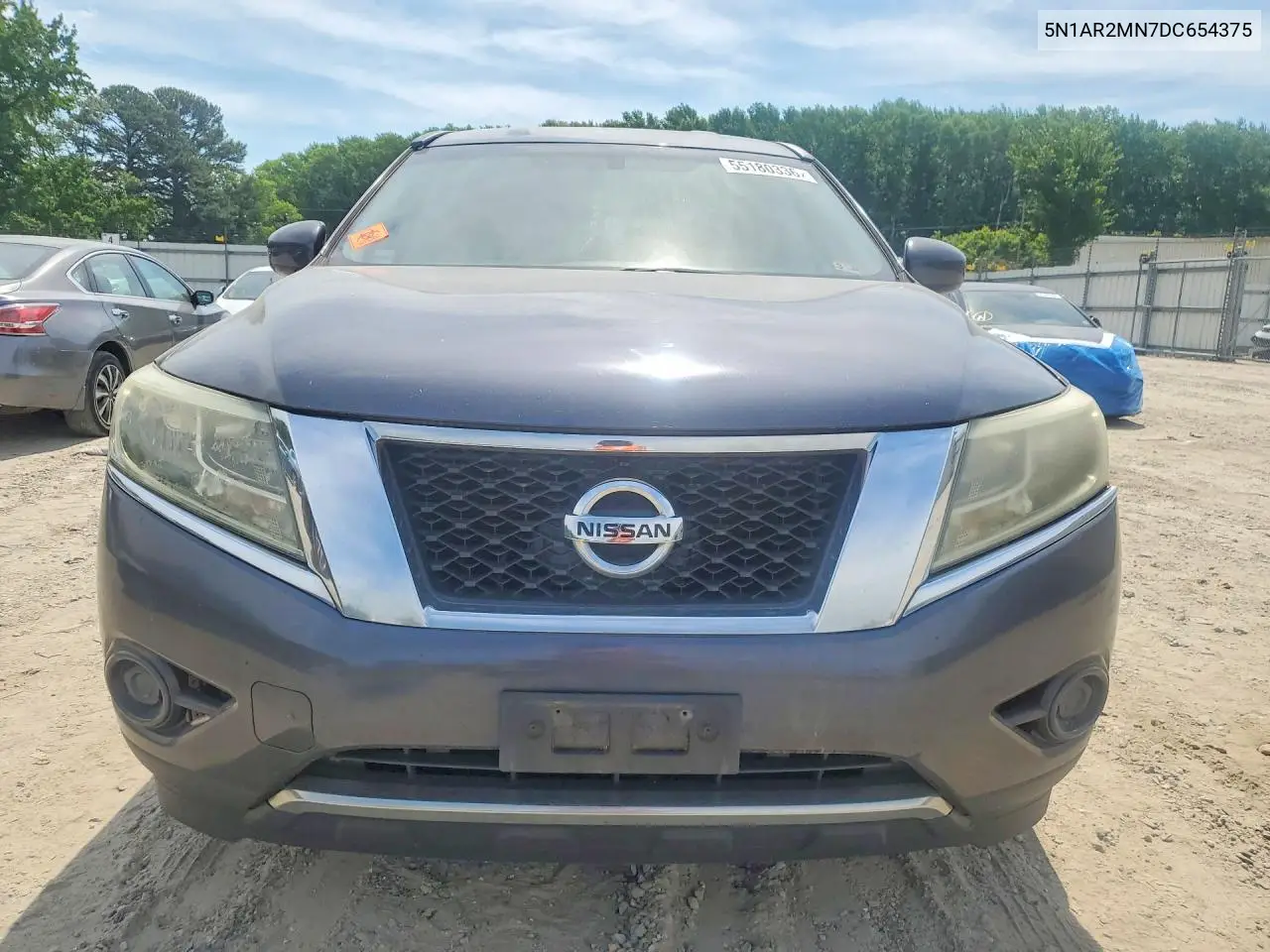 2013 Nissan Pathfinder S VIN: 5N1AR2MN7DC654375 Lot: 55180336