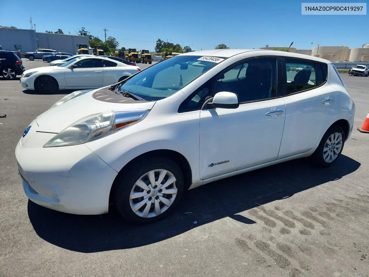 2013 Nissan Leaf S VIN: 1N4AZ0CP9DC419297 Lot: 55439456
