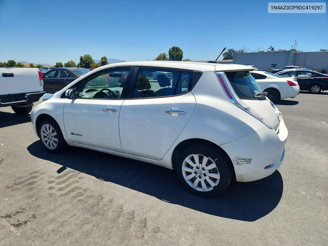2013 Nissan Leaf S VIN: 1N4AZ0CP9DC419297 Lot: 55439456