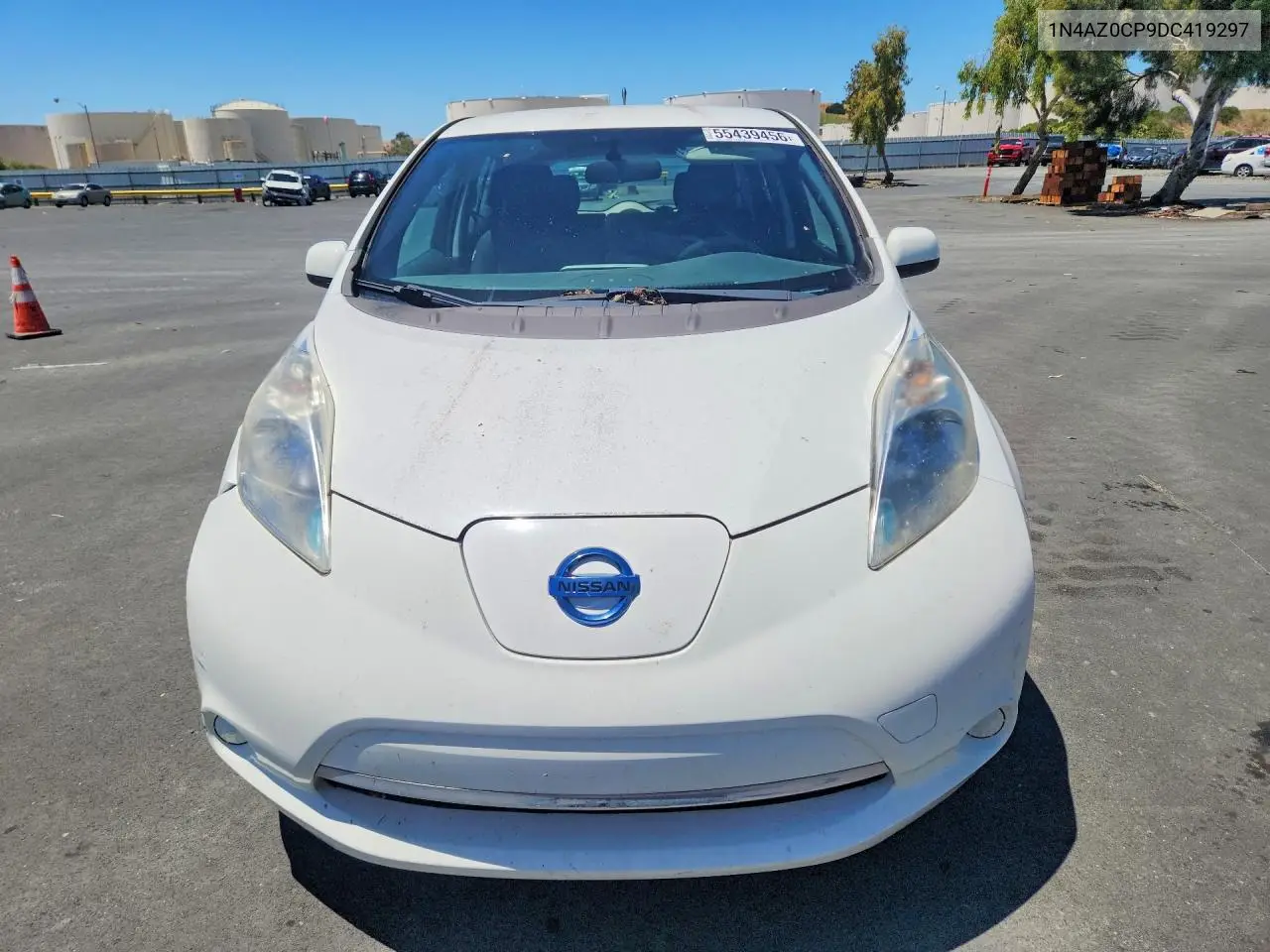 2013 Nissan Leaf S VIN: 1N4AZ0CP9DC419297 Lot: 55439456