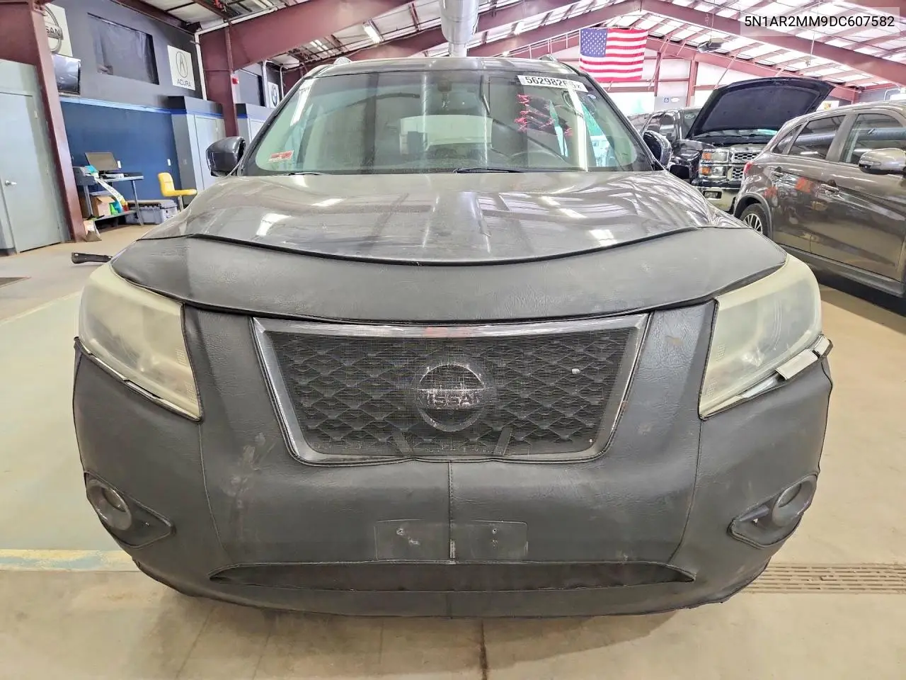 2013 Nissan Pathfinder S VIN: 5N1AR2MM9DC607582 Lot: 56298266
