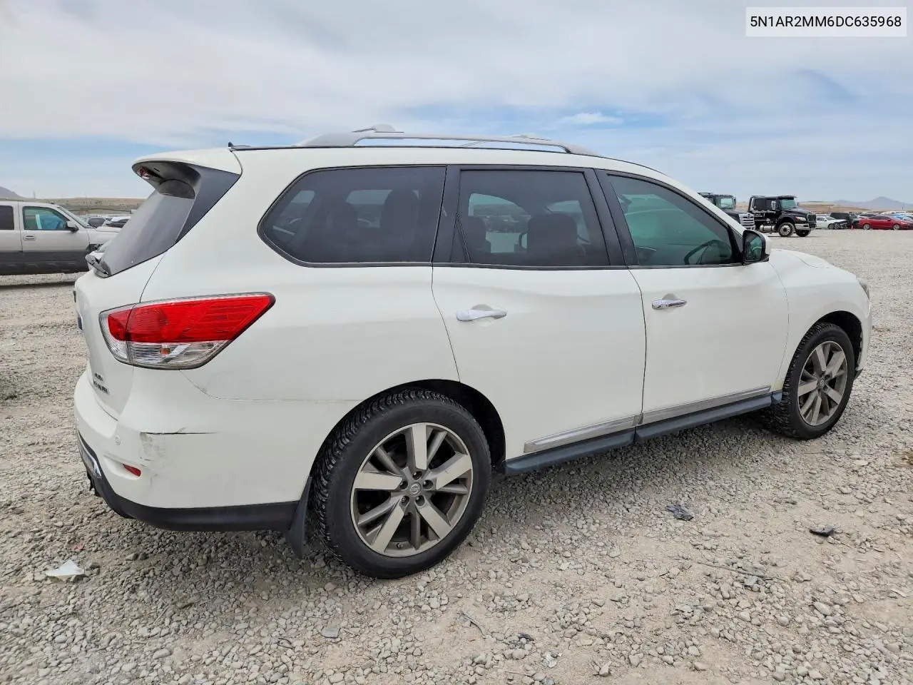 2013 Nissan Pathfinder S VIN: 5N1AR2MM6DC635968 Lot: 56643646
