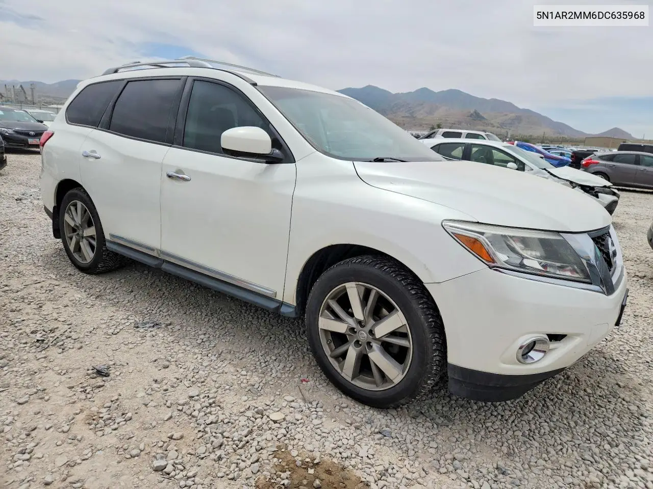 2013 Nissan Pathfinder S VIN: 5N1AR2MM6DC635968 Lot: 56643646