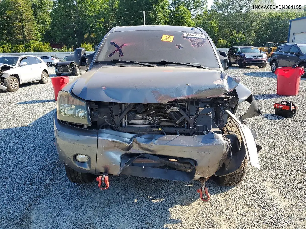 2013 Nissan Titan Sv VIN: 1N6AA0ECXDN304155 Lot: 56689126