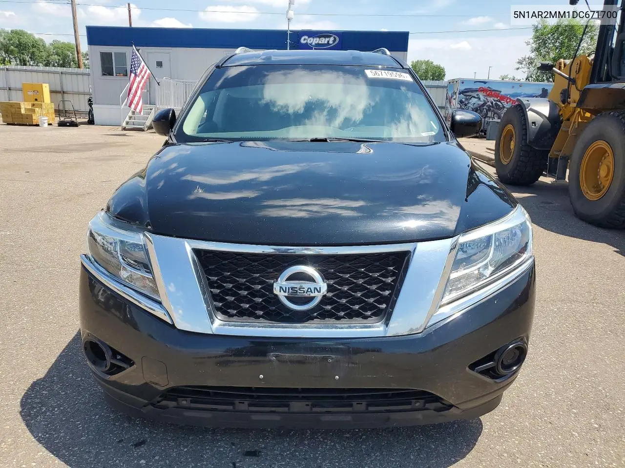 2013 Nissan Pathfinder S VIN: 5N1AR2MM1DC671700 Lot: 56719596