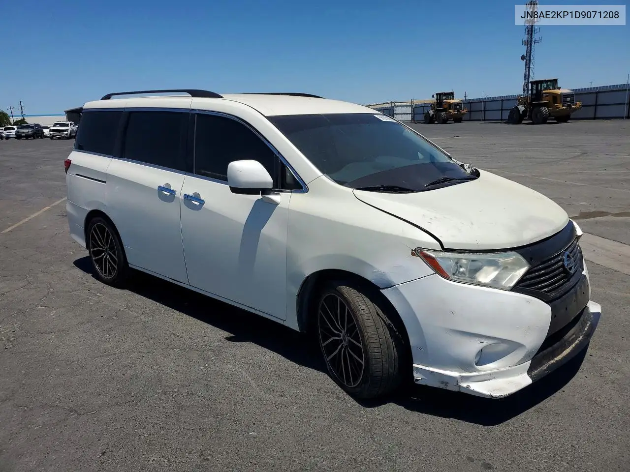 2013 Nissan Quest 3.5 S VIN: JN8AE2KP1D9071208 Lot: 56825906