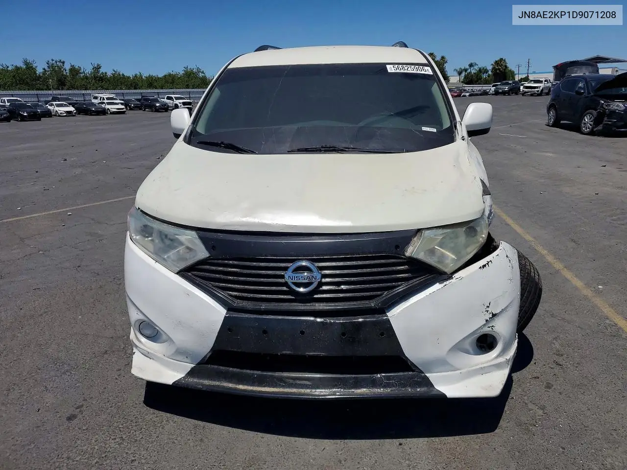 2013 Nissan Quest 3.5 S VIN: JN8AE2KP1D9071208 Lot: 56825906