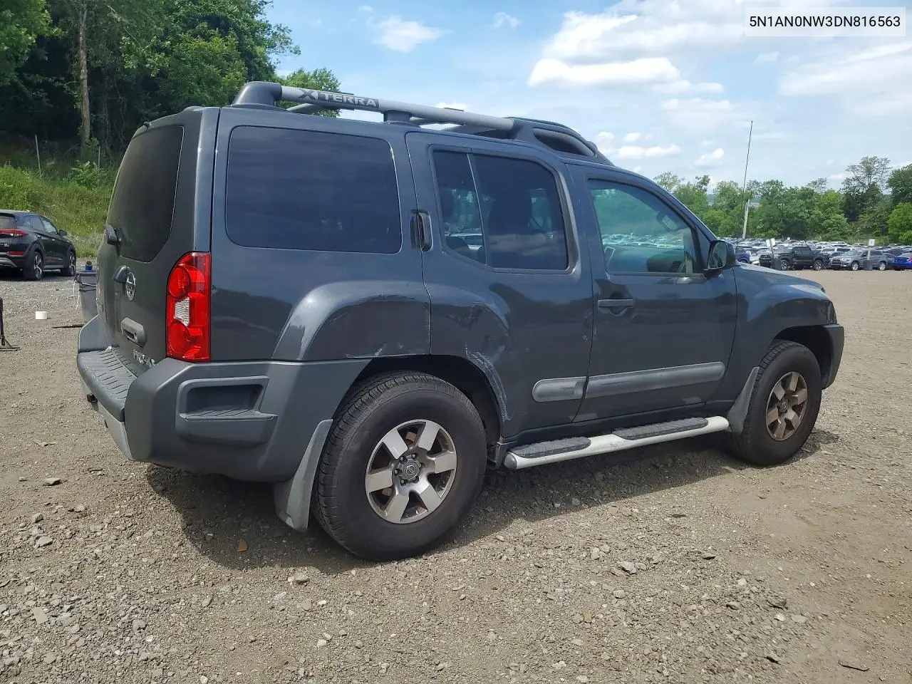 2013 Nissan Xterra X VIN: 5N1AN0NW3DN816563 Lot: 57049886