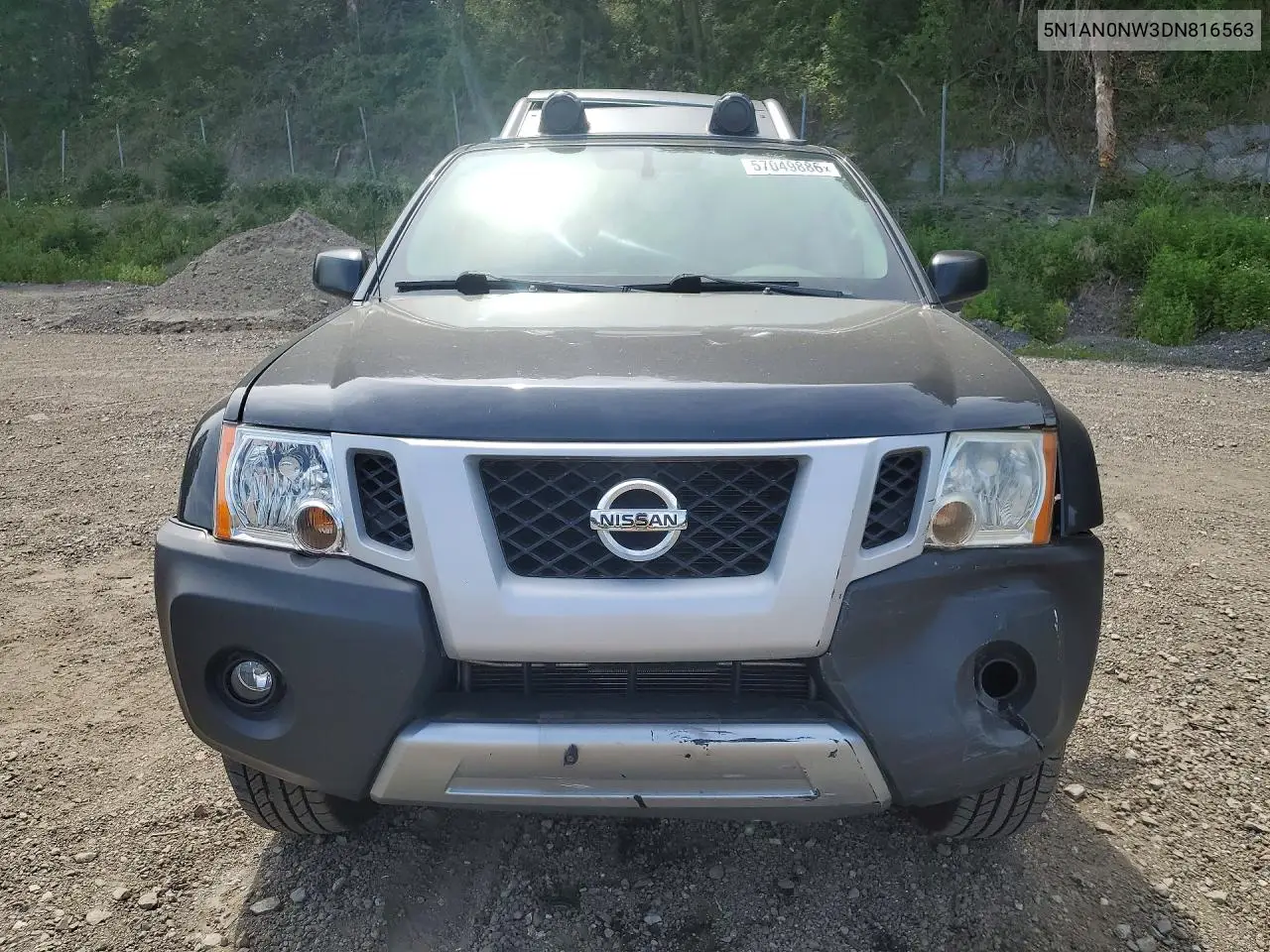 2013 Nissan Xterra X VIN: 5N1AN0NW3DN816563 Lot: 57049886