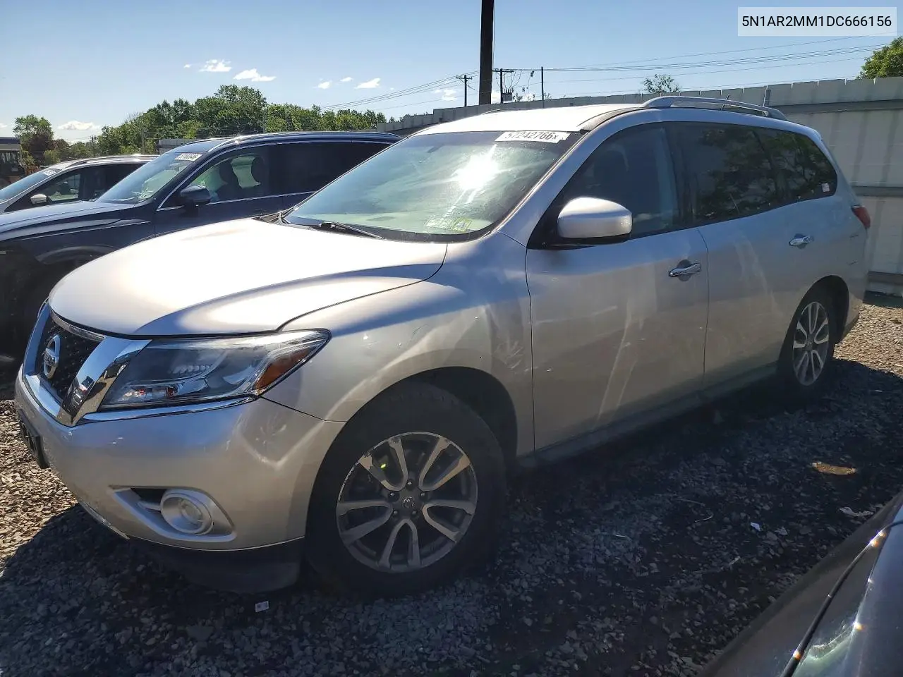 2013 Nissan Pathfinder S VIN: 5N1AR2MM1DC666156 Lot: 57242766