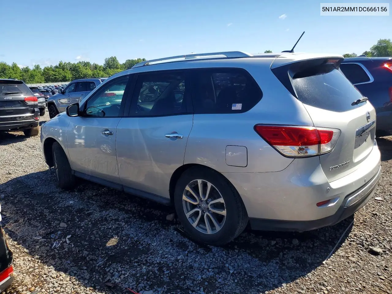 2013 Nissan Pathfinder S VIN: 5N1AR2MM1DC666156 Lot: 57242766