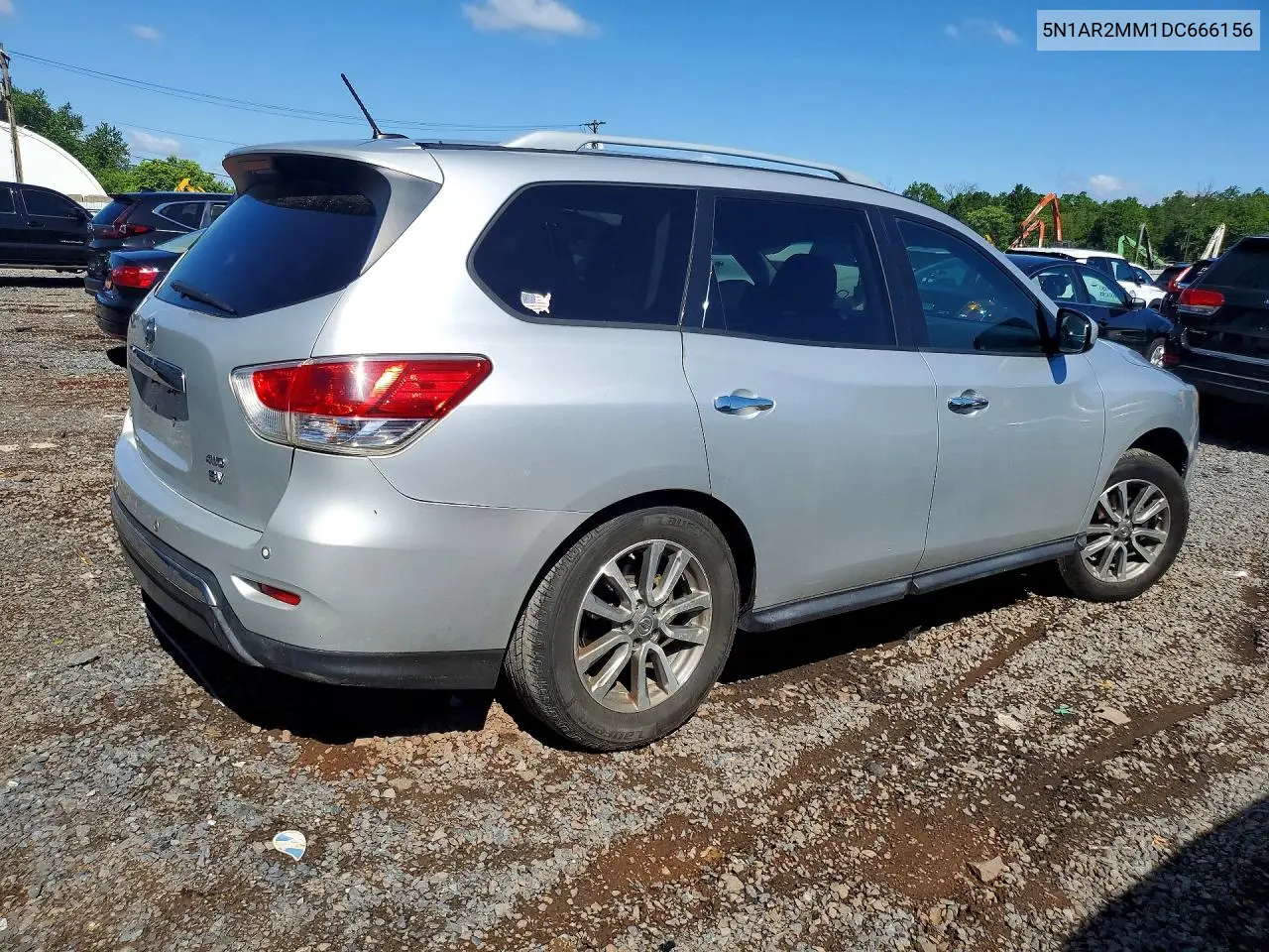 2013 Nissan Pathfinder S VIN: 5N1AR2MM1DC666156 Lot: 57242766