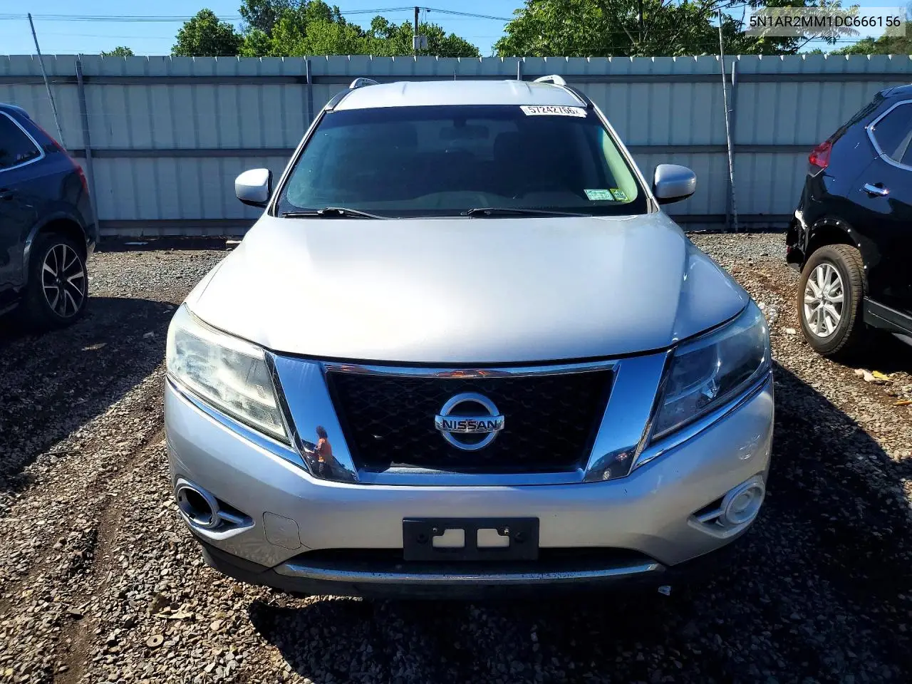 2013 Nissan Pathfinder S VIN: 5N1AR2MM1DC666156 Lot: 57242766