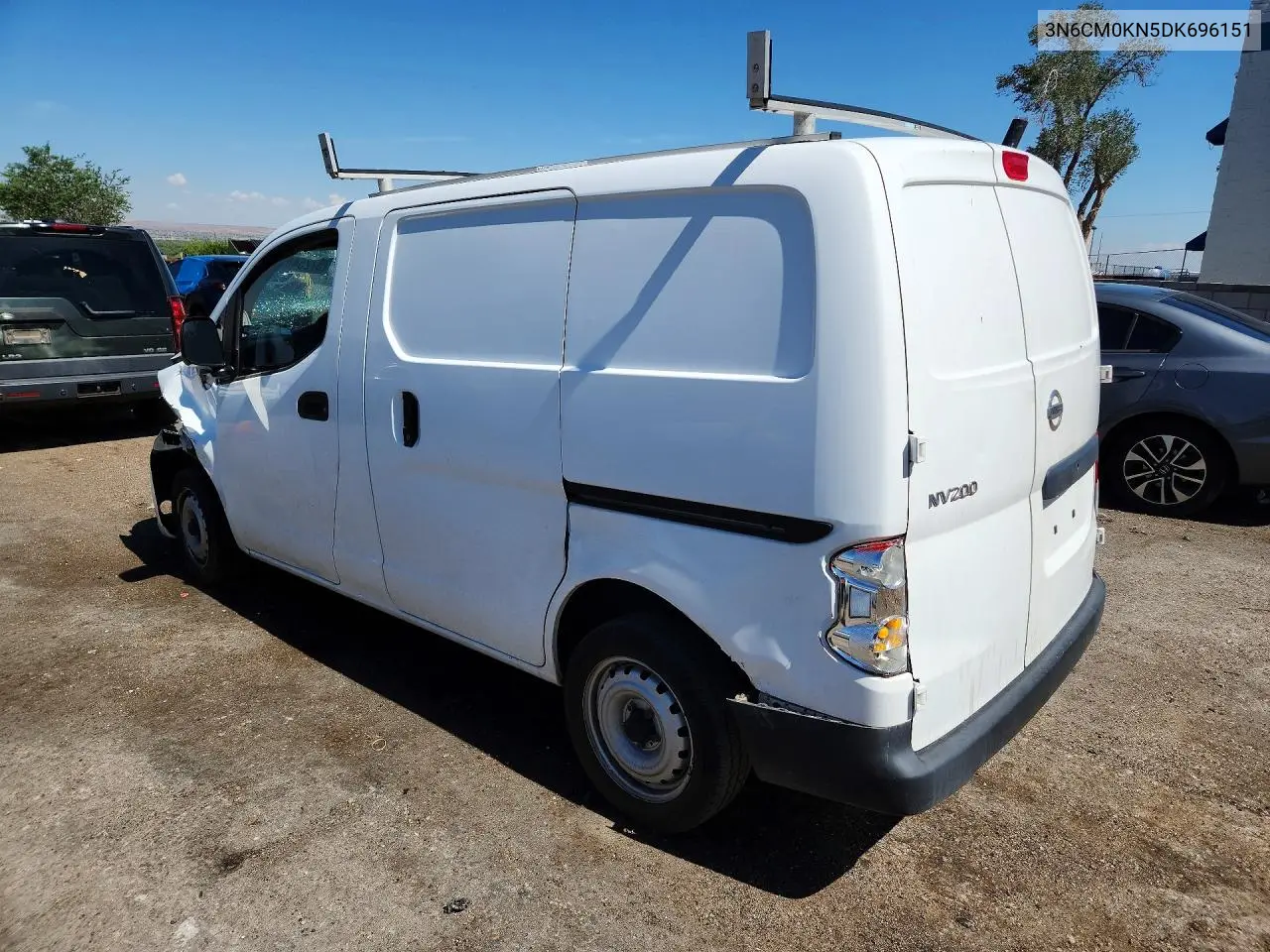 2013 Nissan Nv200 S VIN: 3N6CM0KN5DK696151 Lot: 57254856