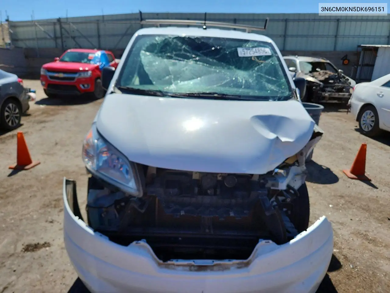 2013 Nissan Nv200 S VIN: 3N6CM0KN5DK696151 Lot: 57254856