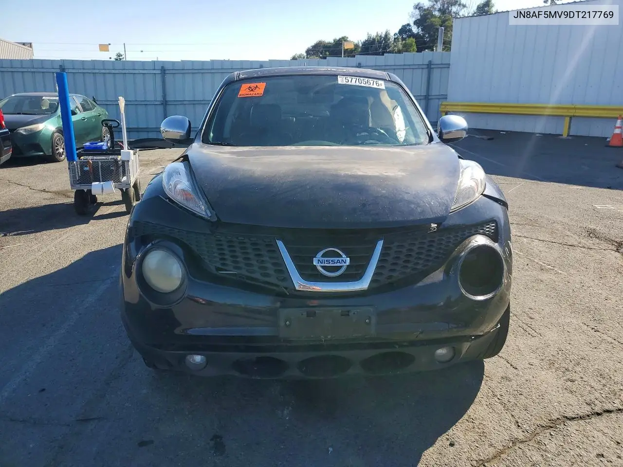 2013 Nissan Juke S VIN: JN8AF5MV9DT217769 Lot: 57705676