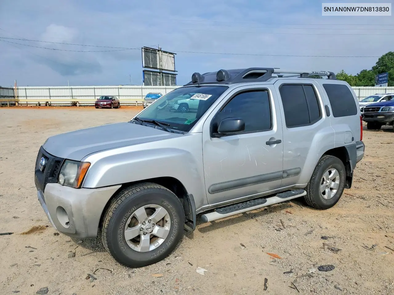2013 Nissan Xterra X VIN: 5N1AN0NW7DN813830 Lot: 58461686
