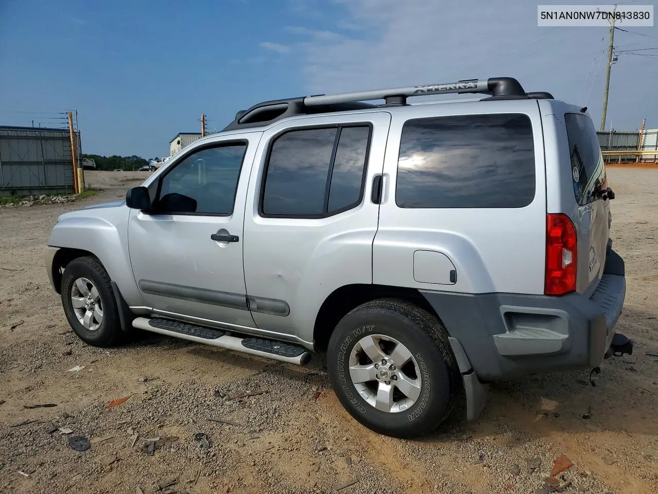 2013 Nissan Xterra X VIN: 5N1AN0NW7DN813830 Lot: 58461686