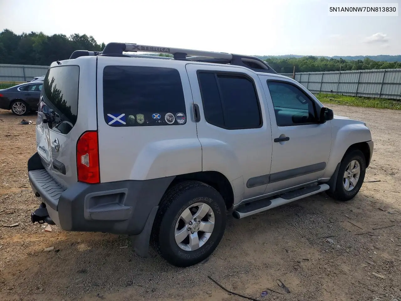 2013 Nissan Xterra X VIN: 5N1AN0NW7DN813830 Lot: 58461686