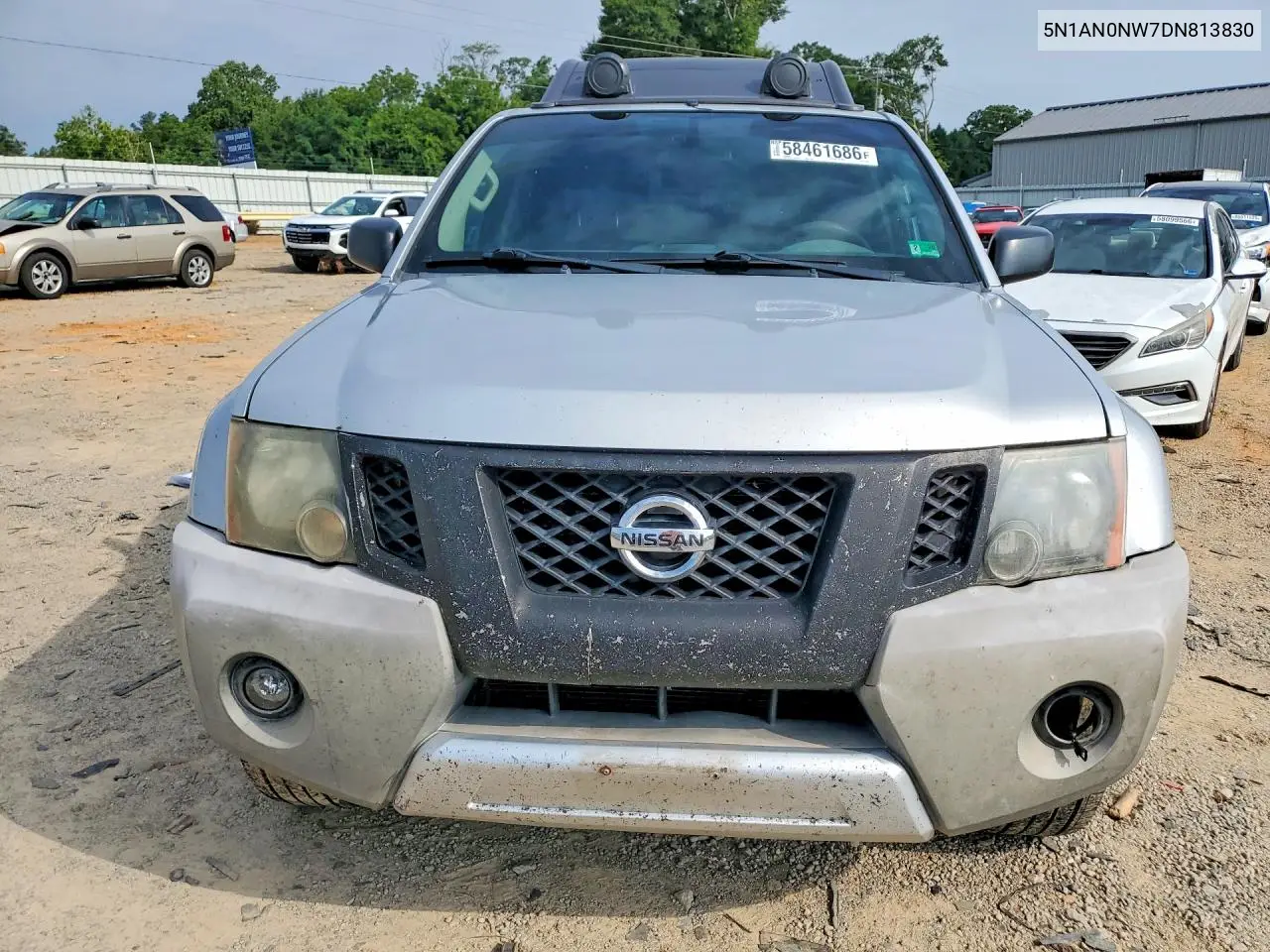 2013 Nissan Xterra X VIN: 5N1AN0NW7DN813830 Lot: 58461686