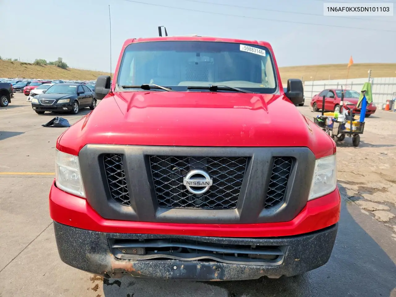 2013 Nissan Nv 2500 VIN: 1N6AF0KX5DN101103 Lot: 59883146