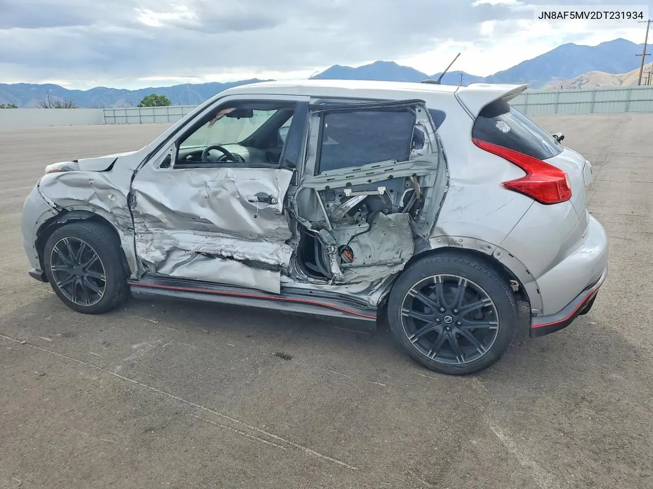 2013 Nissan Juke S VIN: JN8AF5MV2DT231934 Lot: 59901526