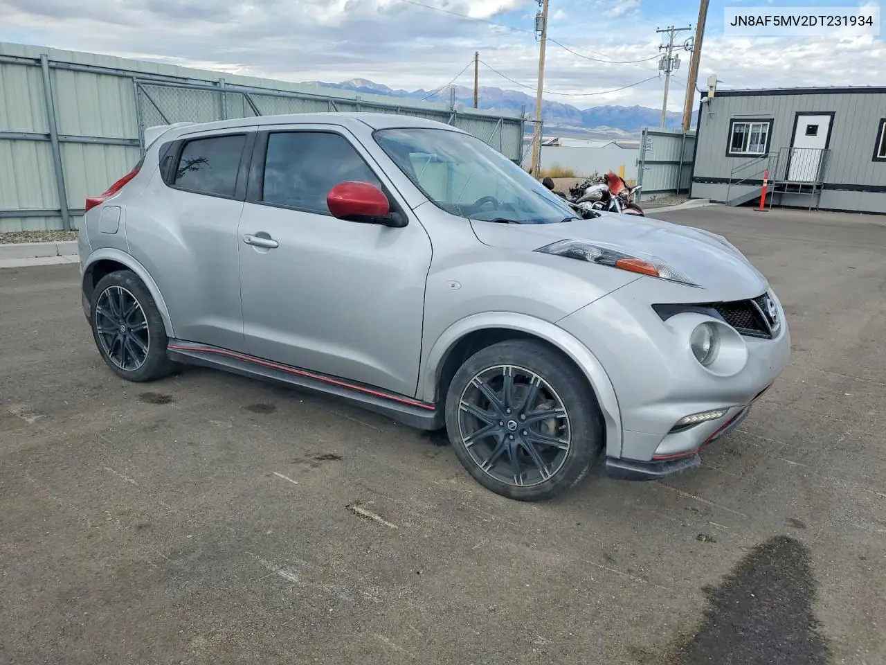 2013 Nissan Juke S VIN: JN8AF5MV2DT231934 Lot: 59901526