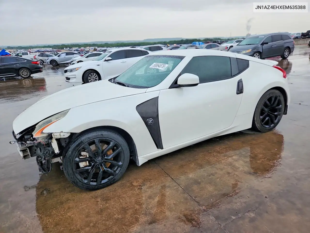 2014 Nissan 370Z VIN: JN1AZ4EHXEM635388 Lot: 50664876
