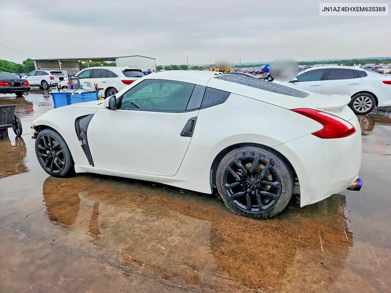 2014 Nissan 370Z VIN: JN1AZ4EHXEM635388 Lot: 50664876