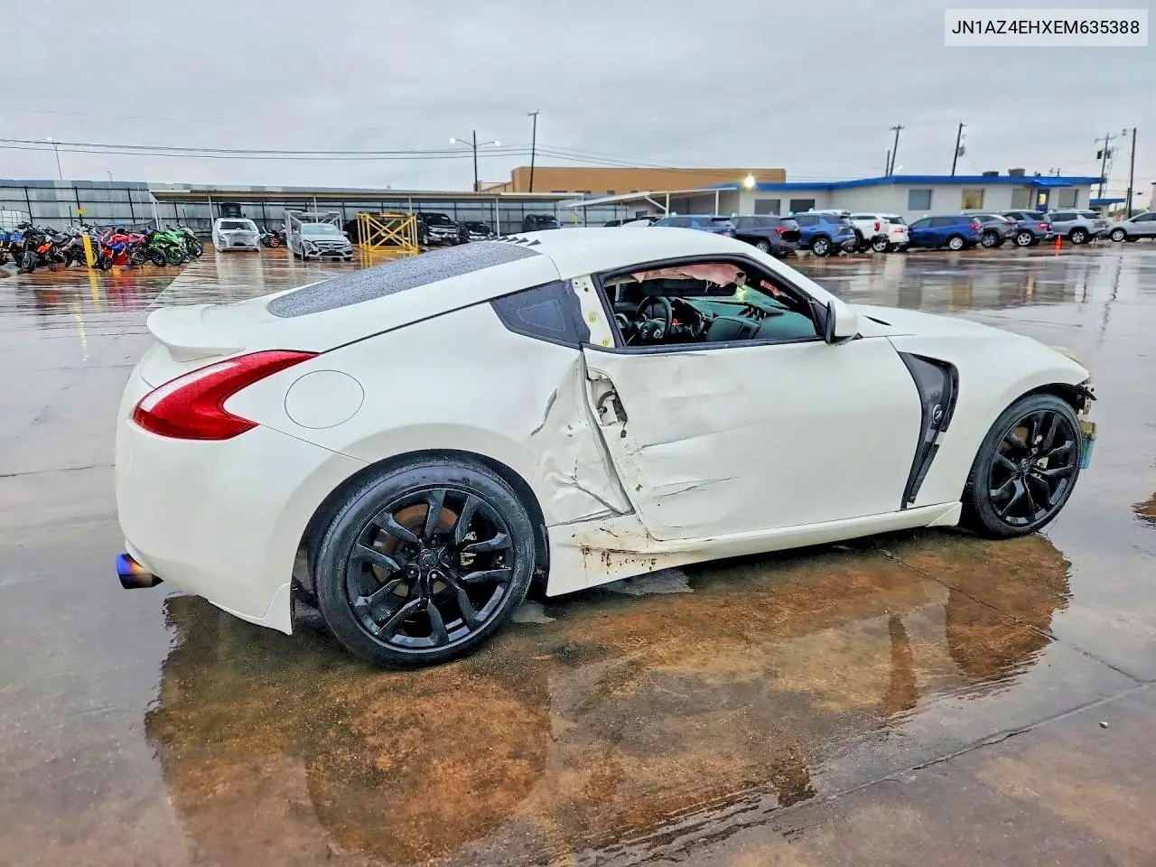 2014 Nissan 370Z VIN: JN1AZ4EHXEM635388 Lot: 50664876