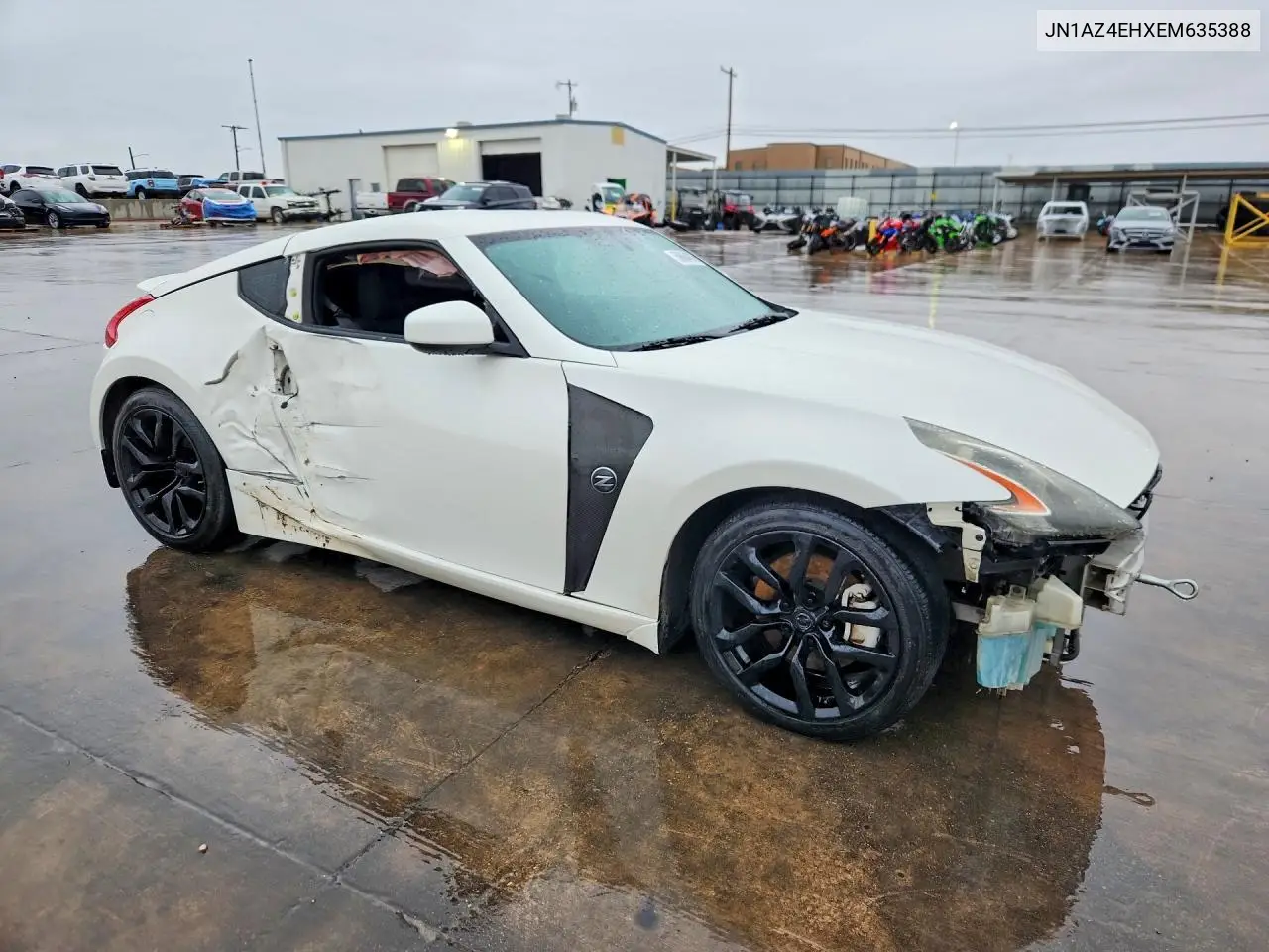 2014 Nissan 370Z VIN: JN1AZ4EHXEM635388 Lot: 50664876