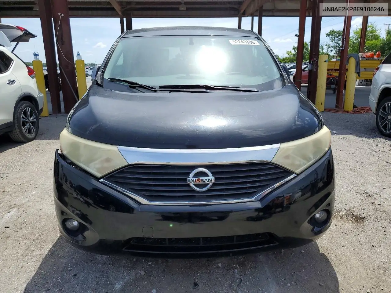 2014 Nissan Quest 3.5 S VIN: JN8AE2KP8E9106246 Lot: 52243386
