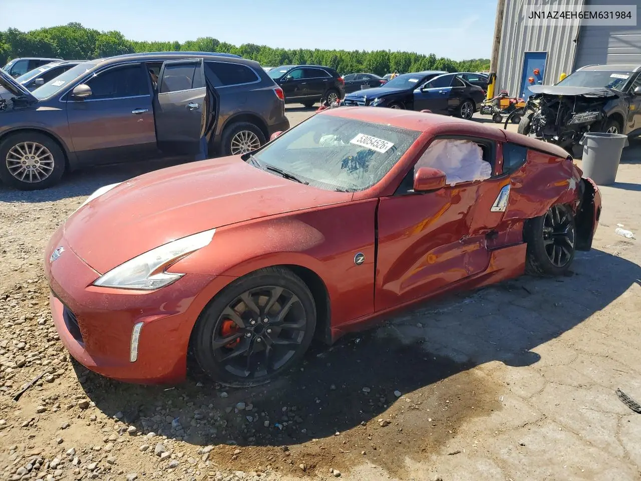 2014 Nissan 370Z Touring VIN: JN1AZ4EH6EM631984 Lot: 53054526