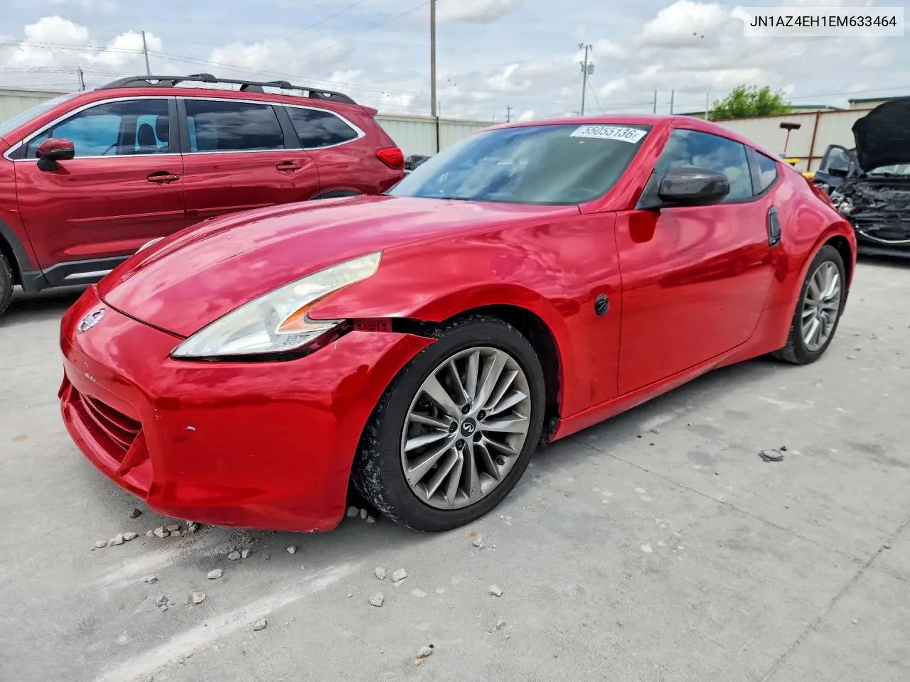 2014 Nissan 370Z Base VIN: JN1AZ4EH1EM633464 Lot: 55055136