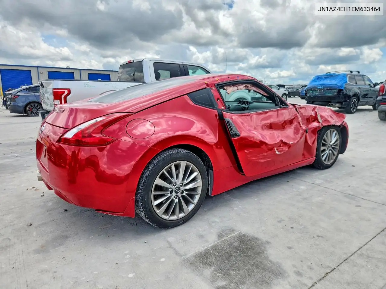 2014 Nissan 370Z Base VIN: JN1AZ4EH1EM633464 Lot: 55055136