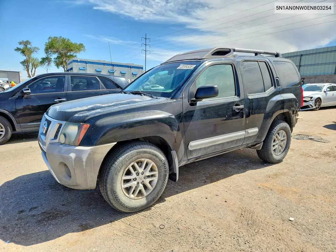 2014 Nissan Xterra S VIN: 5N1AN0NW0EN803254 Lot: 55564936