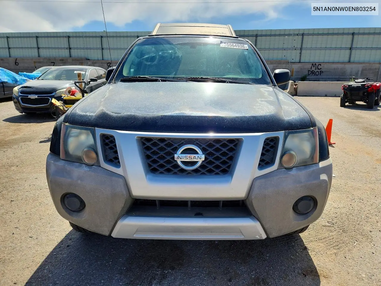2014 Nissan Xterra S VIN: 5N1AN0NW0EN803254 Lot: 55564936