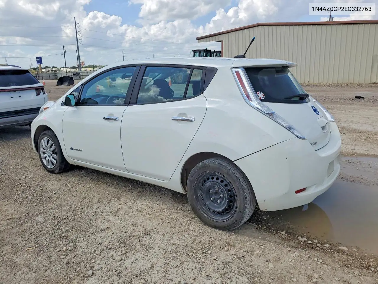 2014 Nissan Leaf S VIN: 1N4AZ0CP2EC332763 Lot: 55653916