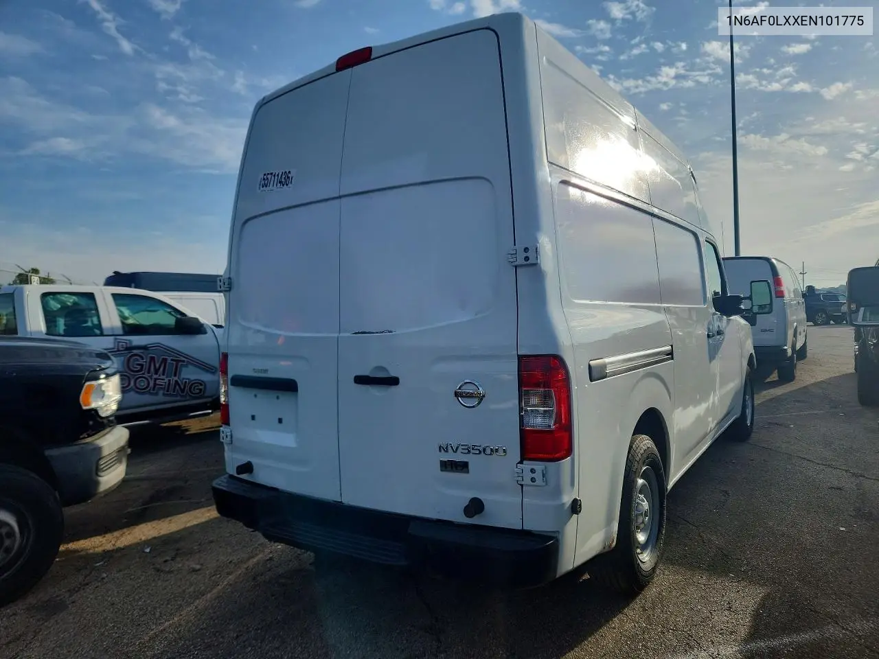 2014 Nissan Nv 2500 Hd S VIN: 1N6AF0LXXEN101775 Lot: 55711436