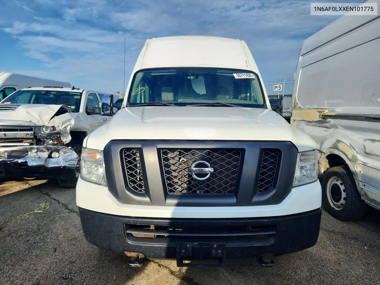 2014 Nissan Nv 2500 Hd S VIN: 1N6AF0LXXEN101775 Lot: 55711436