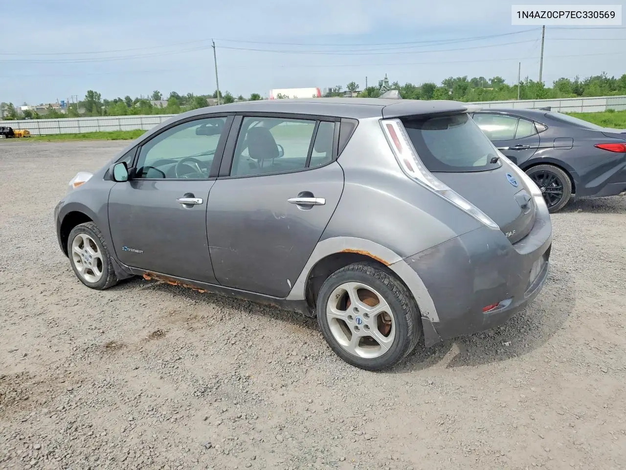 2014 Nissan Leaf S VIN: 1N4AZ0CP7EC330569 Lot: 56402226