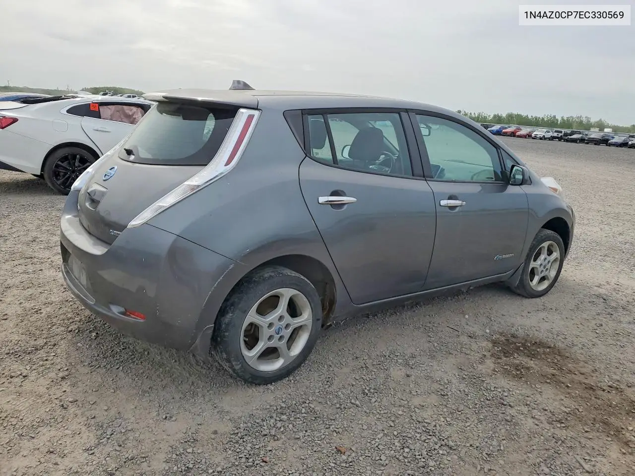2014 Nissan Leaf S VIN: 1N4AZ0CP7EC330569 Lot: 56402226