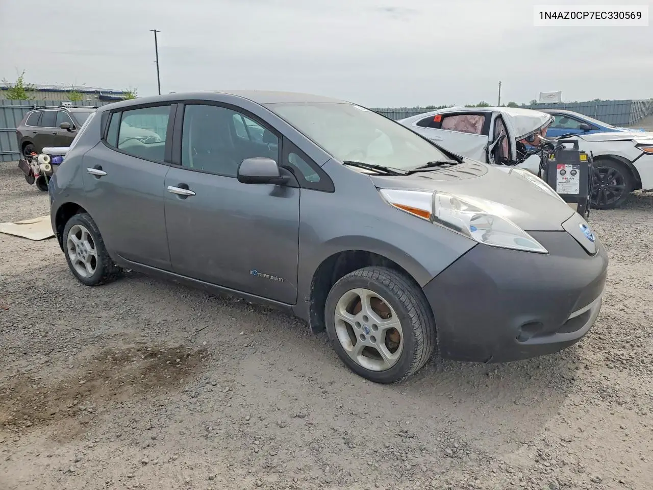 2014 Nissan Leaf S VIN: 1N4AZ0CP7EC330569 Lot: 56402226
