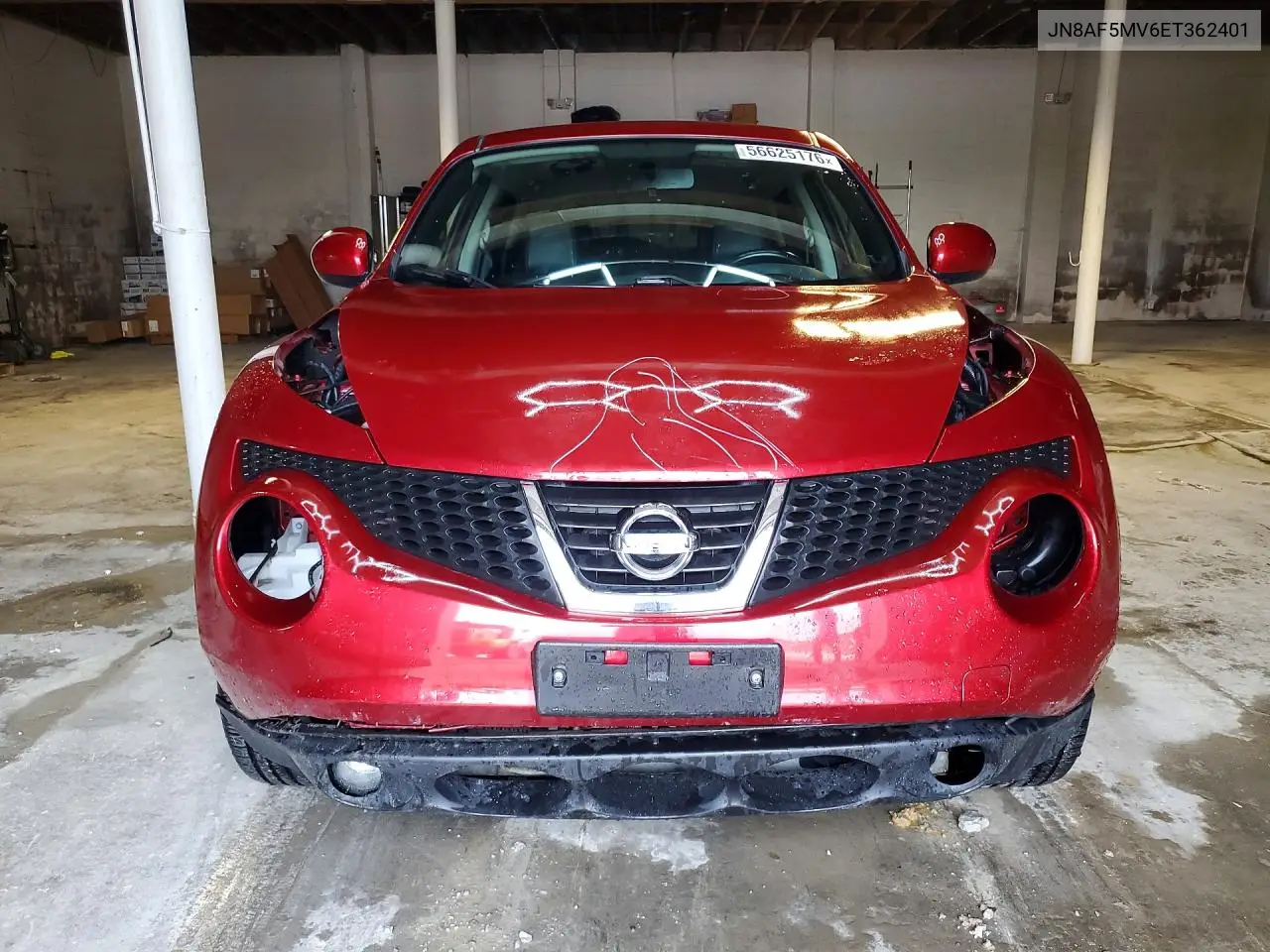 2014 Nissan Juke Sl VIN: JN8AF5MV6ET362401 Lot: 56625176