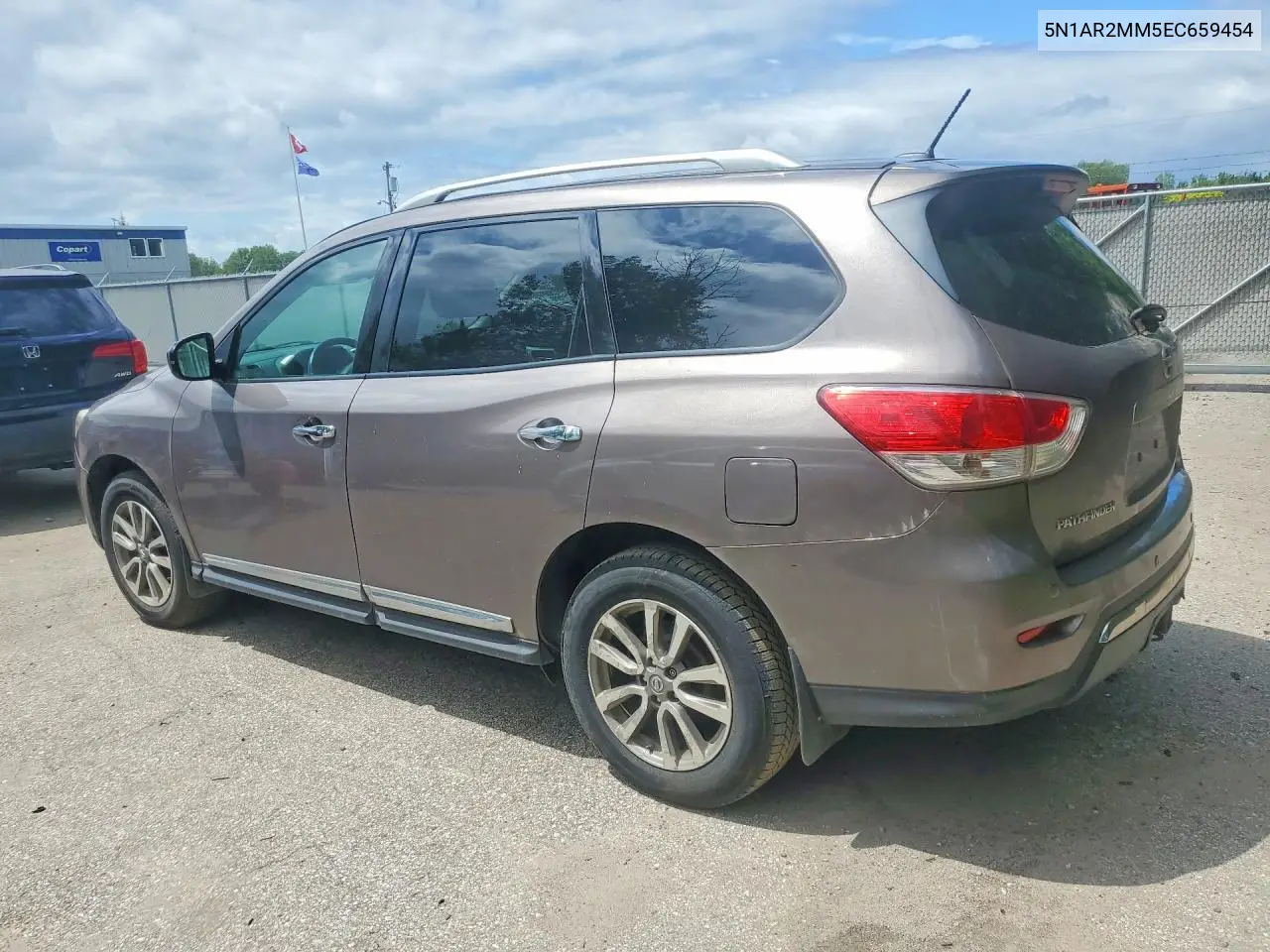 2014 Nissan Pathfinder S VIN: 5N1AR2MM5EC659454 Lot: 56677096