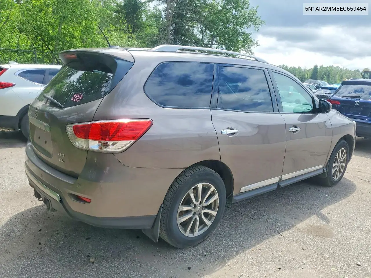 2014 Nissan Pathfinder S VIN: 5N1AR2MM5EC659454 Lot: 56677096