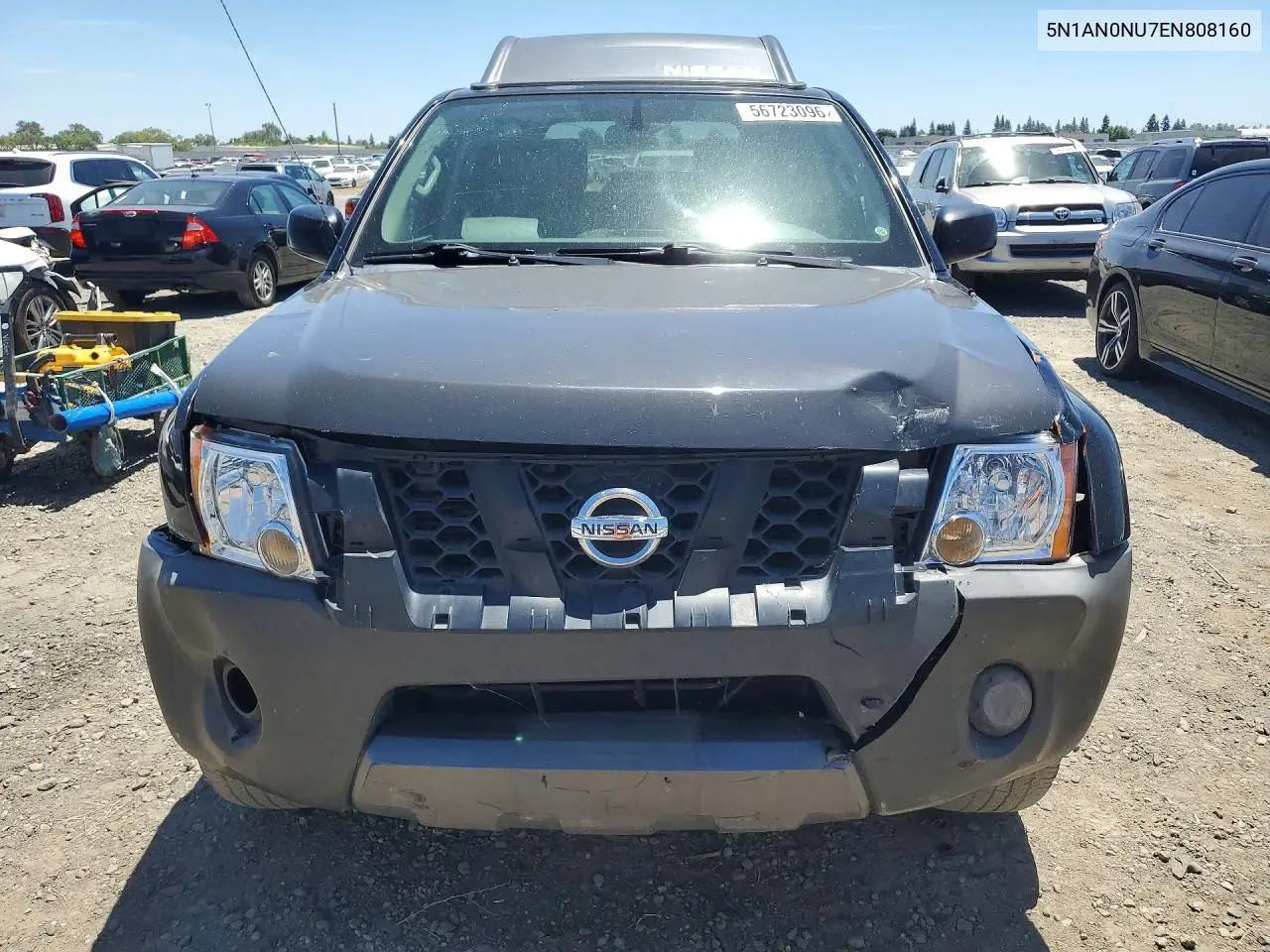 2014 Nissan Xterra X VIN: 5N1AN0NU7EN808160 Lot: 56723096