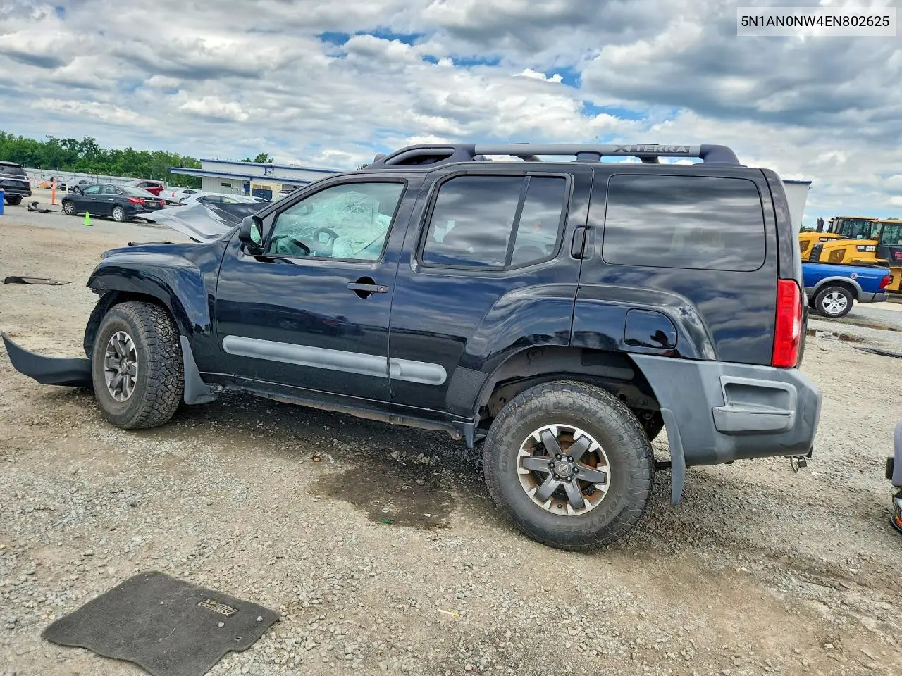 2014 Nissan Xterra Pro-4X VIN: 5N1AN0NW4EN802625 Lot: 57042536